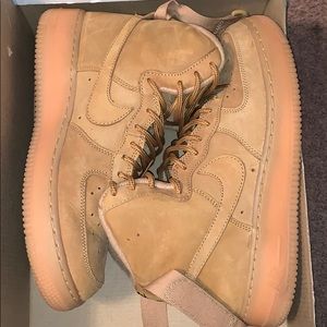 Wheat AirForce Ones